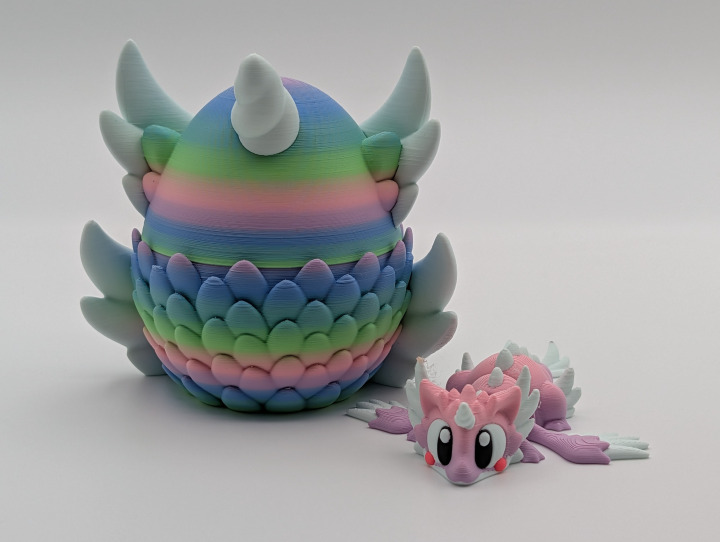 3D Printed Hatch a Dragon