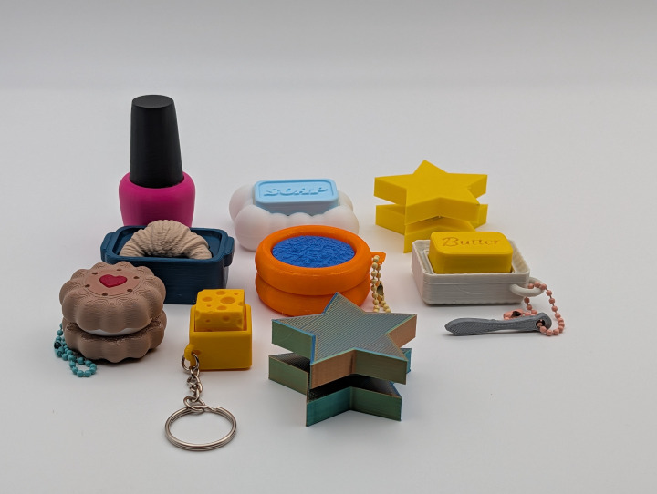 3D Printed Fidget toys
